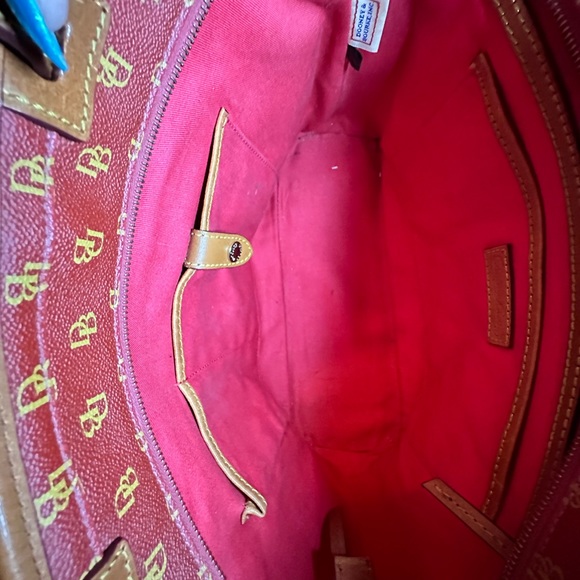 Dooney & Bourke Red Tote - Picture 14 of 16